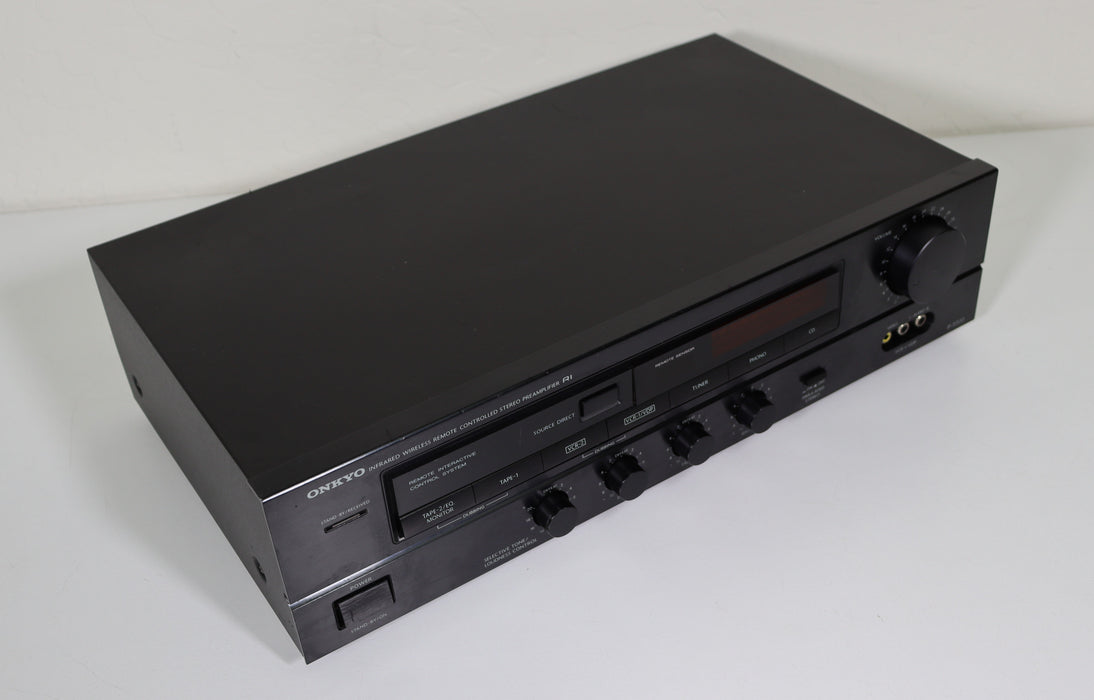 Onkyo P-3300 Stereo Preamplifier R1-Phono Preamps-SpenCertified-vintage-refurbished-electronics