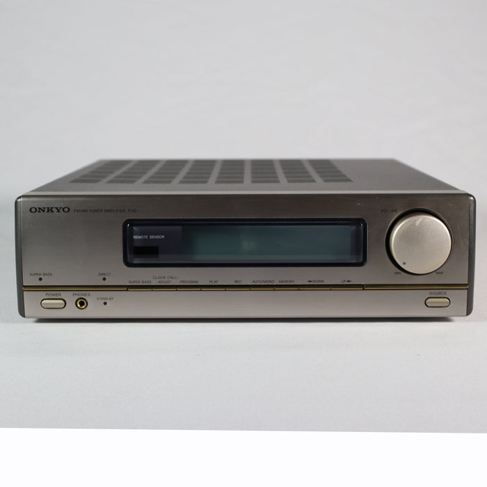 Onkyo PCS-05 Stereo Mini Shelf System CD/Dual Cassette/Amplifier/AM-FM Tuner-Electronics-SpenCertified-refurbished-vintage-electonics