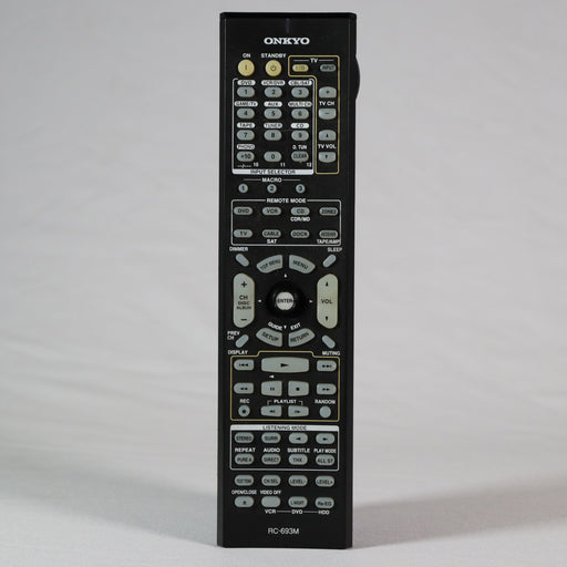 Onkyo RC-693M Remote Control for Audio/Video Receiver Models TX-SR705 and TX-SR705S-Remote-SpenCertified-vintage-refurbished-electronics