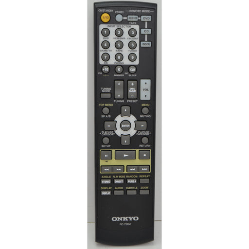 Onkyo RC-728M Audio System Zone 2 Remote Control Unit TX-8555 TX8555-Remote-SpenCertified-vintage-refurbished-electronics