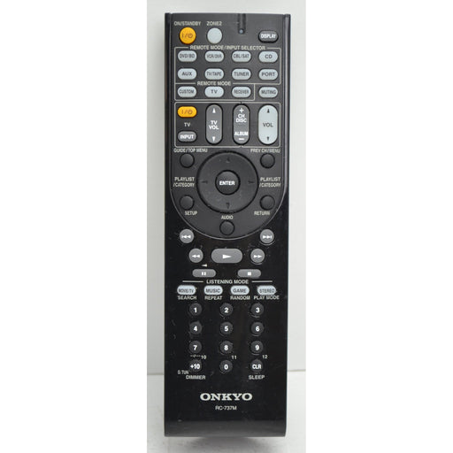 Onkyo RC-737M Remote Control for Audio/Video Receiver TX-SR577 and More-Remote-SpenCertified-refurbished-vintage-electonics