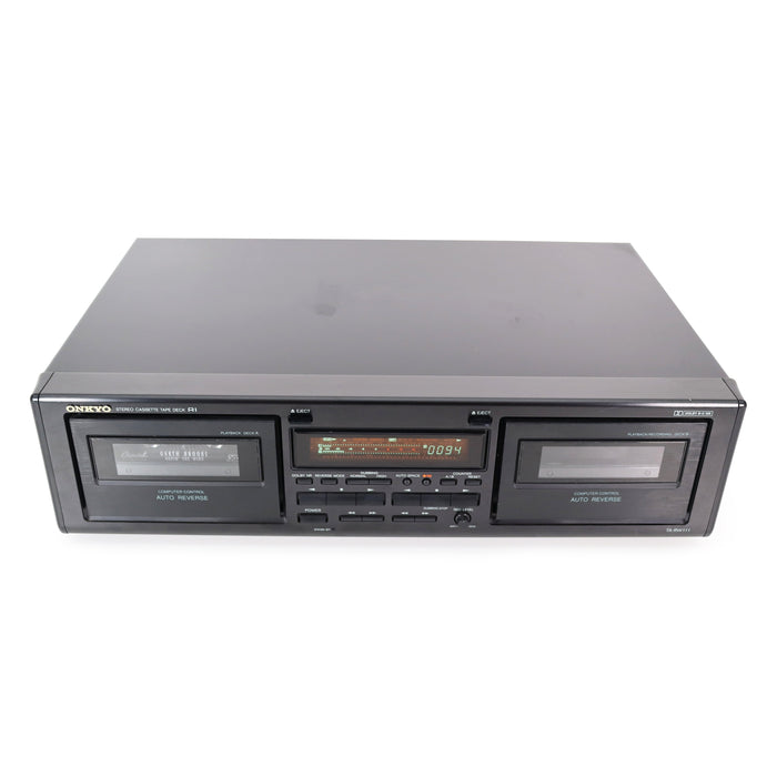 Onkyo TA-RW111 Dual Deck Cassette Player/Recorder-Electronics-SpenCertified-refurbished-vintage-electonics