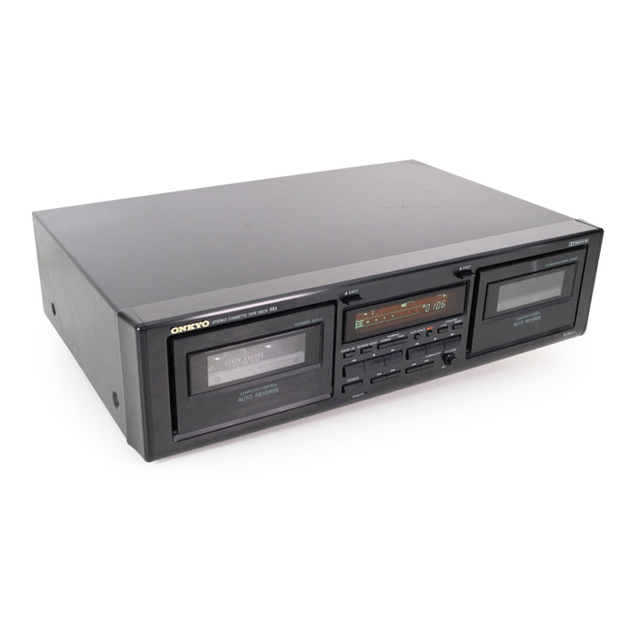 Onkyo TA-RW111 Dual Deck Cassette Player/Recorder-Electronics-SpenCertified-refurbished-vintage-electonics