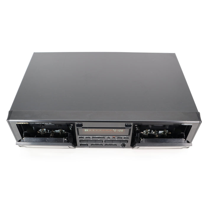 Onkyo TA-RW111 Dual Deck Cassette Player/Recorder-Electronics-SpenCertified-refurbished-vintage-electonics