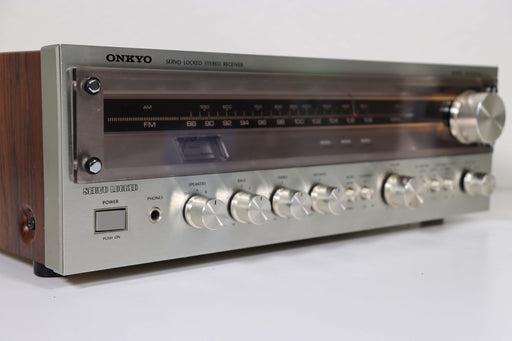 Onkyo TX-1500 MK II Silver Face Vintage Servo Locked Home Stereo Receiver 17 Watts Per Channel-Audio & Video Receivers-SpenCertified-vintage-refurbished-electronics