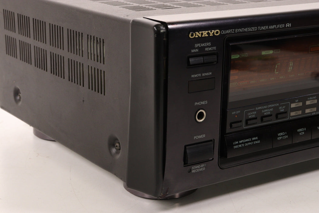 Onkyo Quartz Synthesized Amplifier R1 (Slightly Damaged)-Audio Amplifiers-SpenCertified-vintage-refurbished-electronics