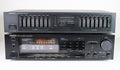 Onkyo Tuner Amplifier and Stereo Graphic Equalizer Combo Home System EQ-18 TX-82