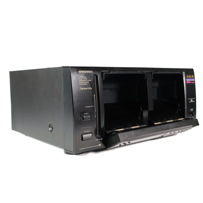 Optimus CD-8300 50+1-Disc CD Changer with CD Deck Synchro System-Electronics-SpenCertified-refurbished-vintage-electonics