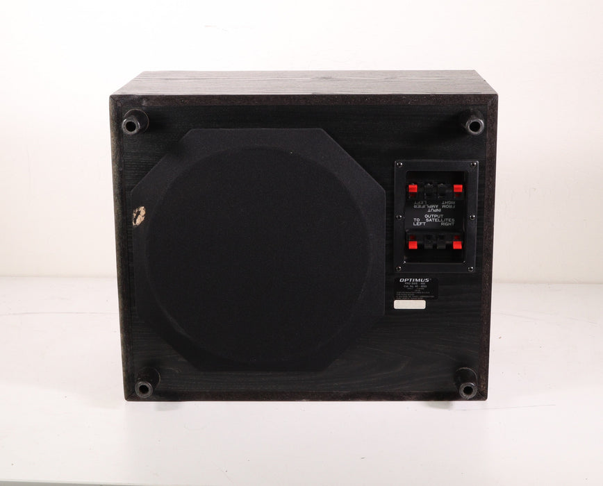 Optimus Pro SWS-500 Passive Subwoofer System-Speakers-SpenCertified-vintage-refurbished-electronics