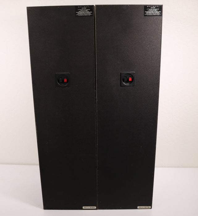 Optimus STS 800 8" 3-Way Tower Speaker System Pair Set 200 Watts 8 Ohms-Speakers-SpenCertified-vintage-refurbished-electronics