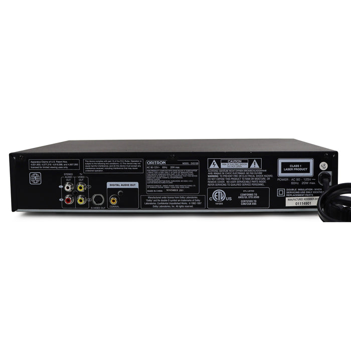 Oritron DVD100 DVD Player-Electronics-SpenCertified-refurbished-vintage-electonics