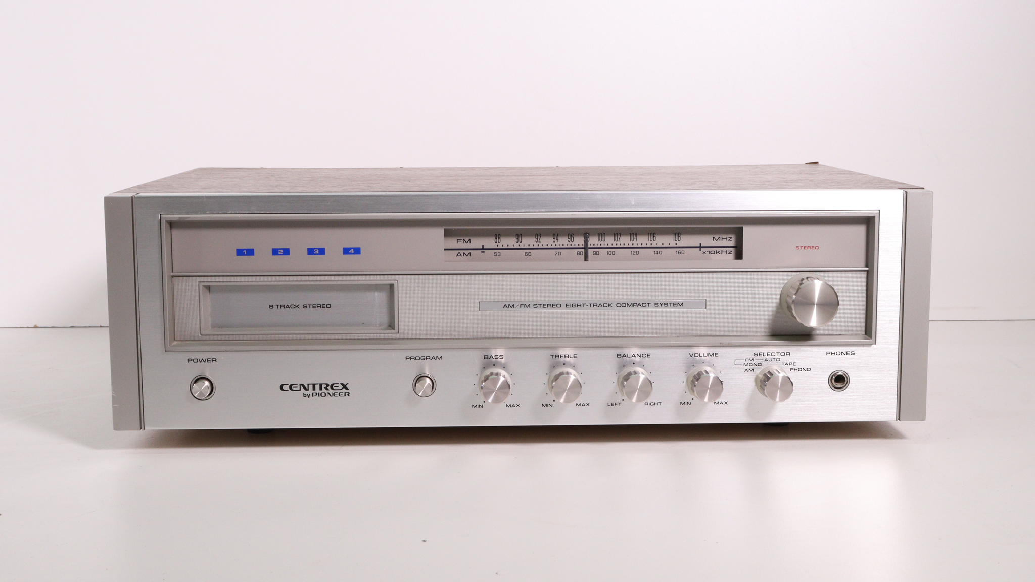 PIONEER CENTREX No. TH-323 AM/FM Stereo Eight-Track Compact System