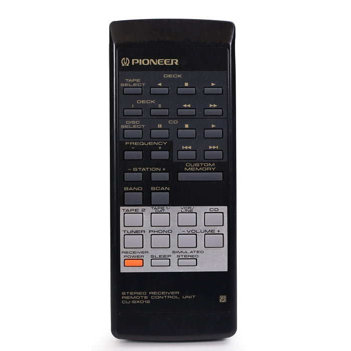 PIONEER CU-SX012 Remote Control for AV Receiver SX-2700 and More-Remote-SpenCertified-refurbished-vintage-electonics