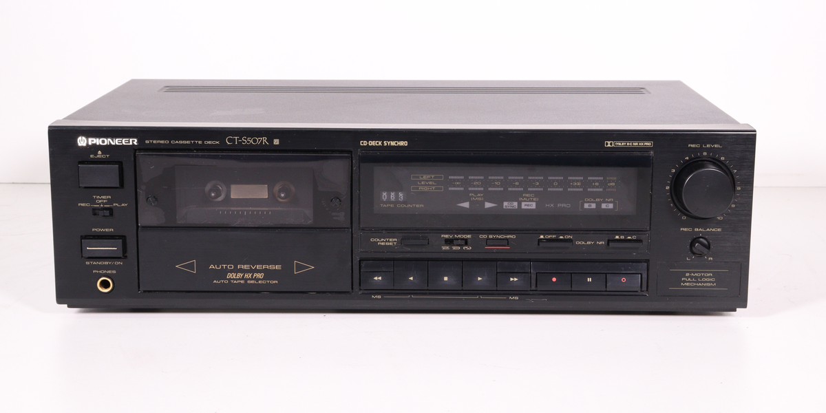 PIONEER Stereo Cassette Deck CT-S507R sr — SpenCertified