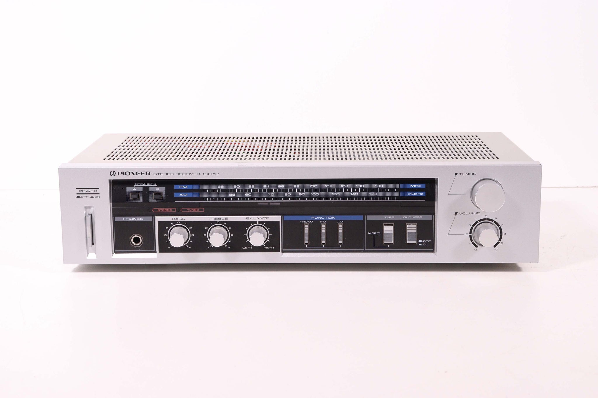 PIONEER Stereo Receiver SX-212 Vintage Home Audio