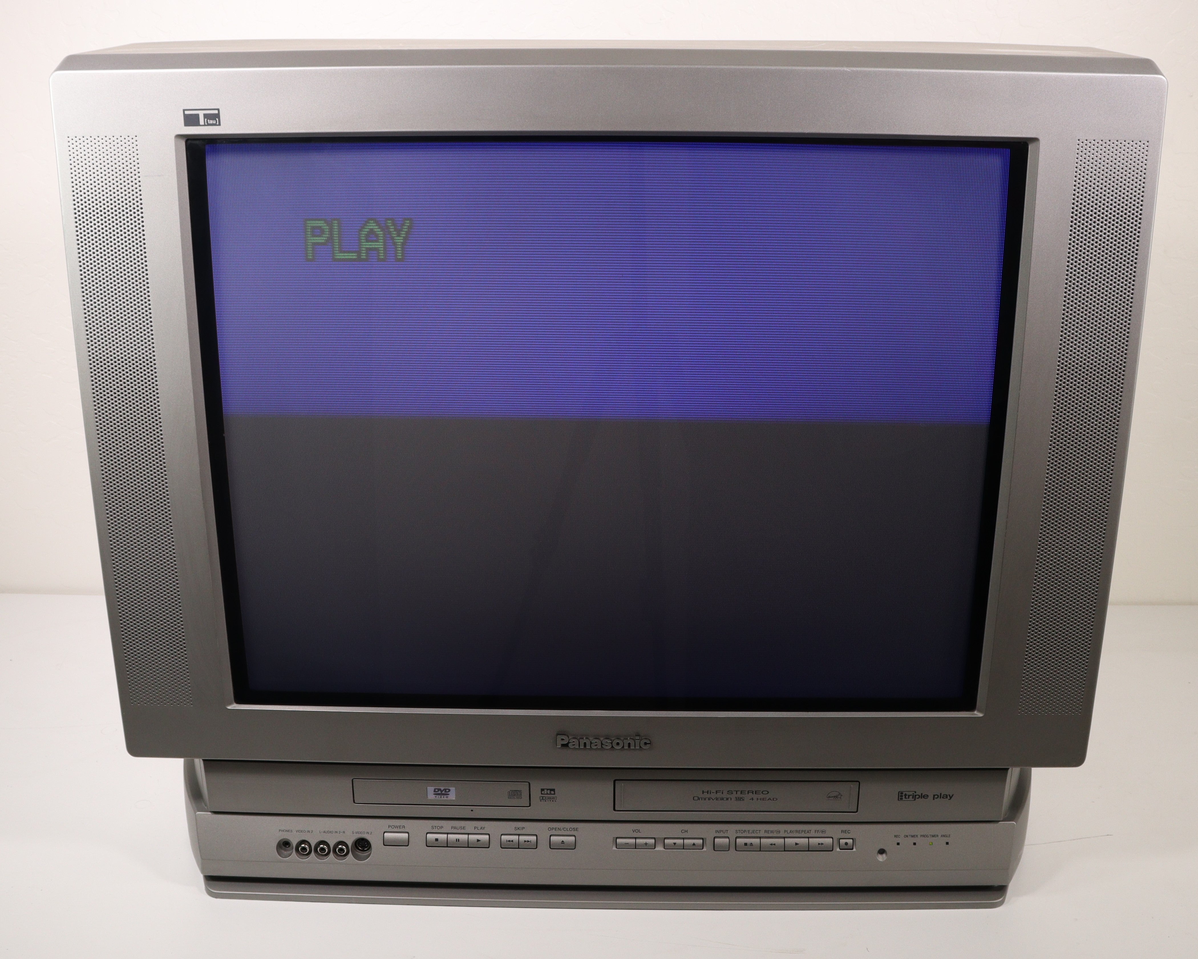 Television: Panasonic Tv With Vcr/ Dvd  • Psw