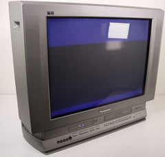 Panasonic 27 Inch TV DVD VCR VHS Player Combo Tube Television PV