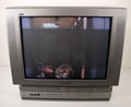 Panasonic 27 Inch TV DVD VCR VHS Player Combo Tube Television PV-DF273 S-Video Gaming
