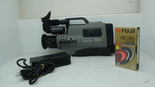 Panasonic AG-456UP Pro Line Super VHS Video Camera SVHS Camcorder Reporter S-VHS-Electronics-SpenCertified-refurbished-vintage-electonics