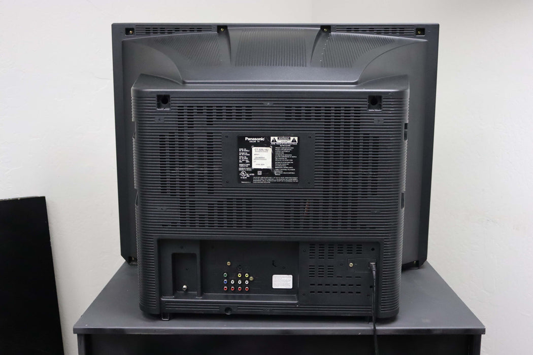 Panasonic CT-32SL14J 32 Inch Big Screen Tube TV Gaming Component Video RGB-Televisions-SpenCertified-vintage-refurbished-electronics