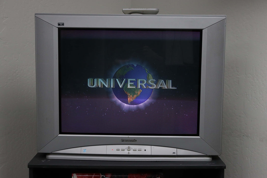 Panasonic CT-32SL14J 32 Inch Big Screen Tube TV Gaming Component Video RGB-Televisions-SpenCertified-vintage-refurbished-electronics