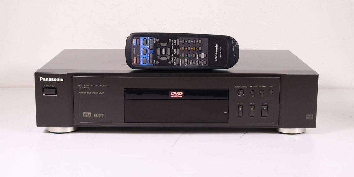 Panasonic DVD-A120 DVD Video CD Compact Disc Player — SpenCertified