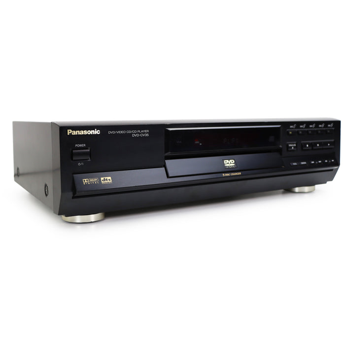 Panasonic DVD-CV35 5 Disc DVD / Video CD / CD Player-Electronics-SpenCertified-refurbished-vintage-electonics