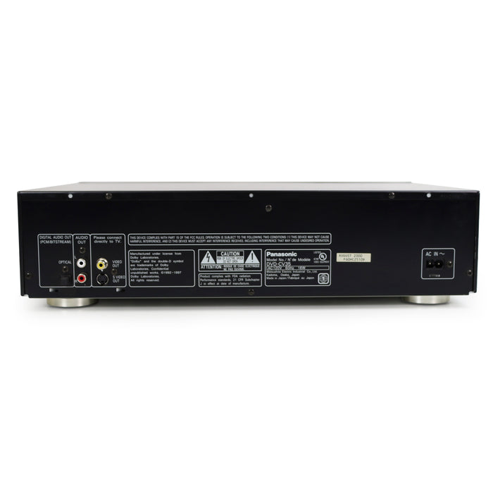 Panasonic DVD-CV35 5 Disc DVD / Video CD / CD Player-Electronics-SpenCertified-refurbished-vintage-electonics