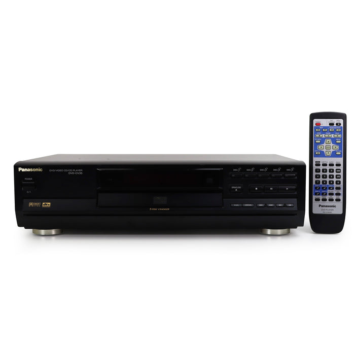 Panasonic DVD-CV35 5 Disc DVD / Video CD / CD Player-Electronics-SpenCertified-refurbished-vintage-electonics