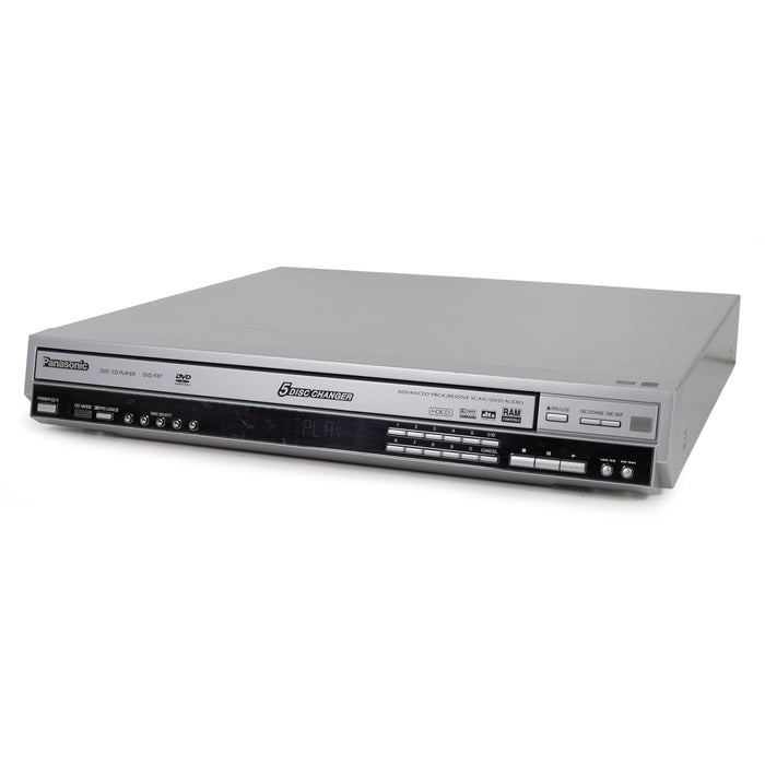 Panasonic DVD-F87 5-Disc Progressive Scan DVD / CD Player-Electronics-SpenCertified-refurbished-vintage-electonics