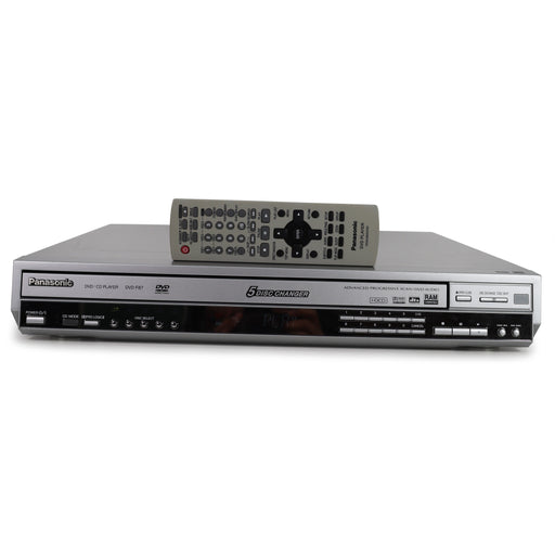 Panasonic DVD-F87 5-Disc Progressive Scan DVD / CD Player-Electronics-SpenCertified-refurbished-vintage-electonics