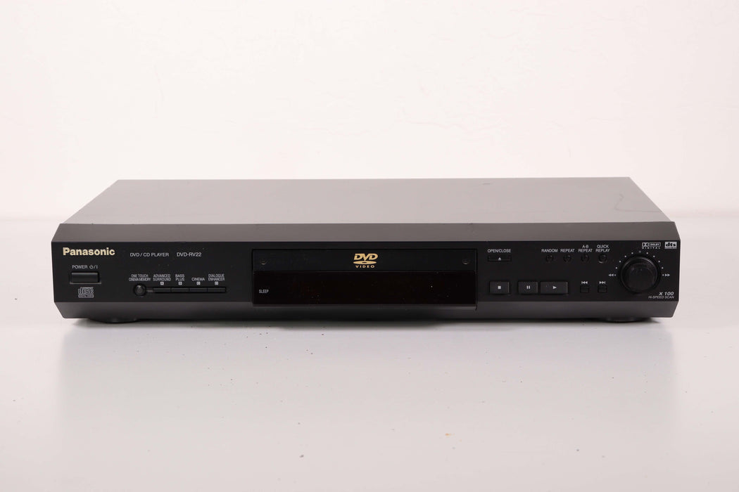 Panasonic DVD-RV22 Single Disc DVD CD Player-DVD & Blu-ray Players-SpenCertified-vintage-refurbished-electronics