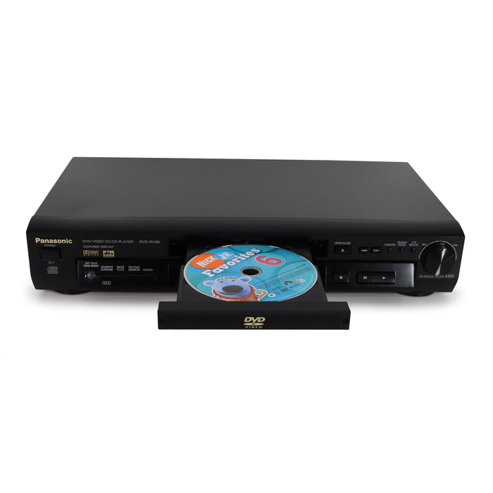 Panasonic DVD-RV26 DVD/VIDEO CD/CD Player-Electronics-SpenCertified-refurbished-vintage-electonics