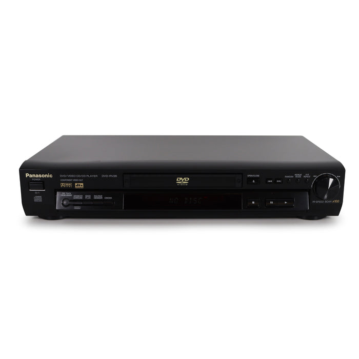 Panasonic DVD-RV26 DVD/VIDEO CD/CD Player-Electronics-SpenCertified-refurbished-vintage-electonics