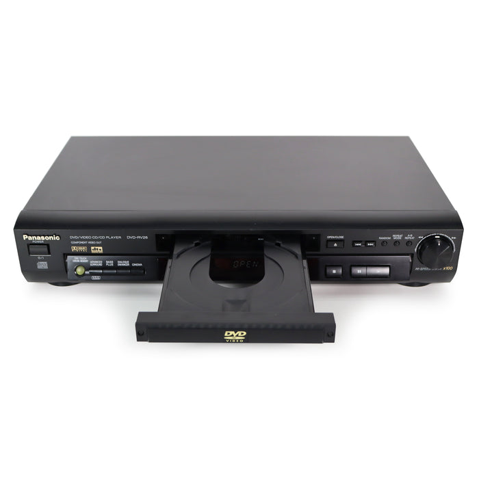 Panasonic DVD-RV26 DVD/VIDEO CD/CD Player-Electronics-SpenCertified-refurbished-vintage-electonics