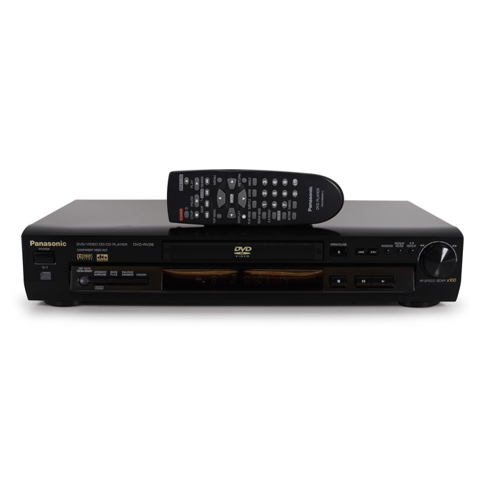 Panasonic DVD-RV26 DVD/VIDEO CD/CD Player-Electronics-SpenCertified-refurbished-vintage-electonics