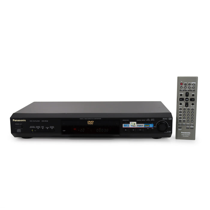 Panasonic DVD-RV32 DVD/CD Player-Electronics-SpenCertified-refurbished-vintage-electonics