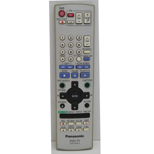 Panasonic DVD Recorder Remote Control EUR7720KL0-Remote-SpenCertified-refurbished-vintage-electonics
