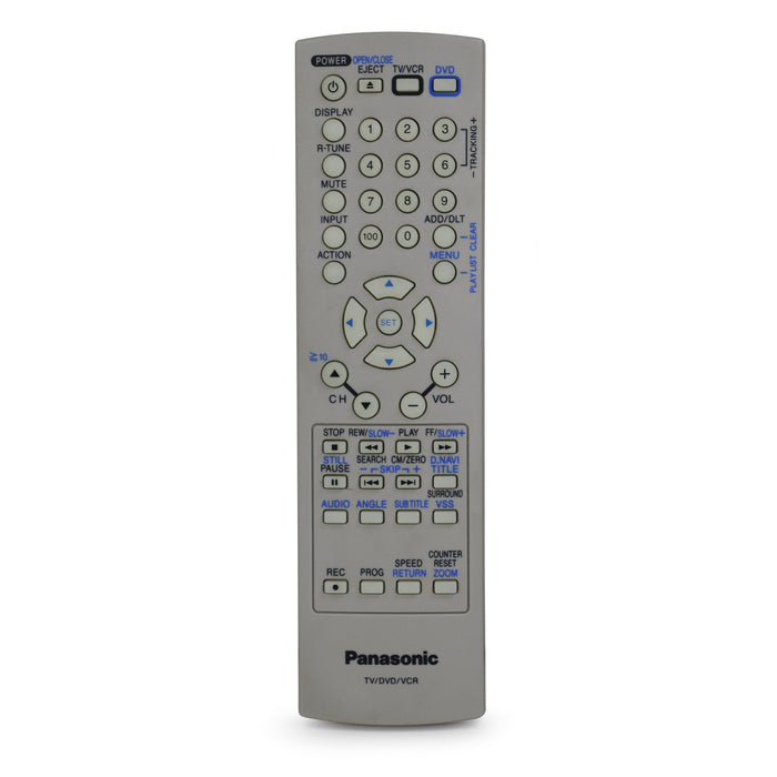 Panasonic EUR7724030 Remote Control For TV DVD VCR Combo PV-DF204-Remote-SpenCertified-refurbished-vintage-electonics