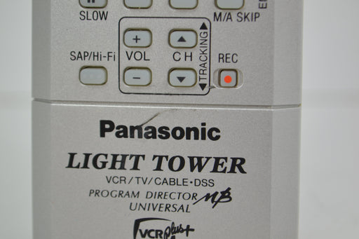 Panasonic LSSQ0299 Light Tower Universal VCR VHS Player Remote Control-Remote-SpenCertified-refurbished-vintage-electonics