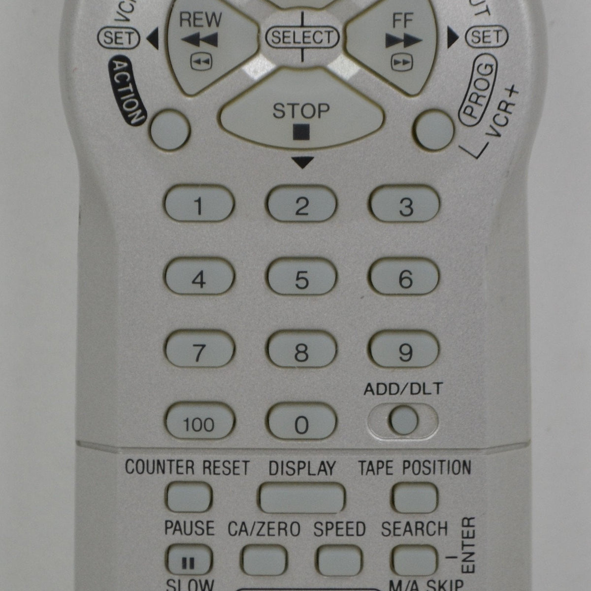 Panasonic LSSQ0299 Light Tower Universal VCR VHS Player Remote Control ...
