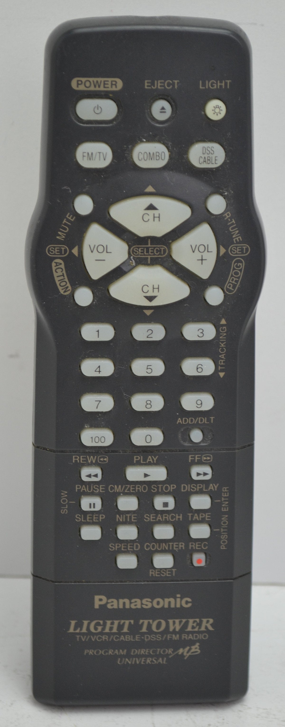 Panasonic LSSQ0341 Light Tower Universal Remote Control — SpenCertified