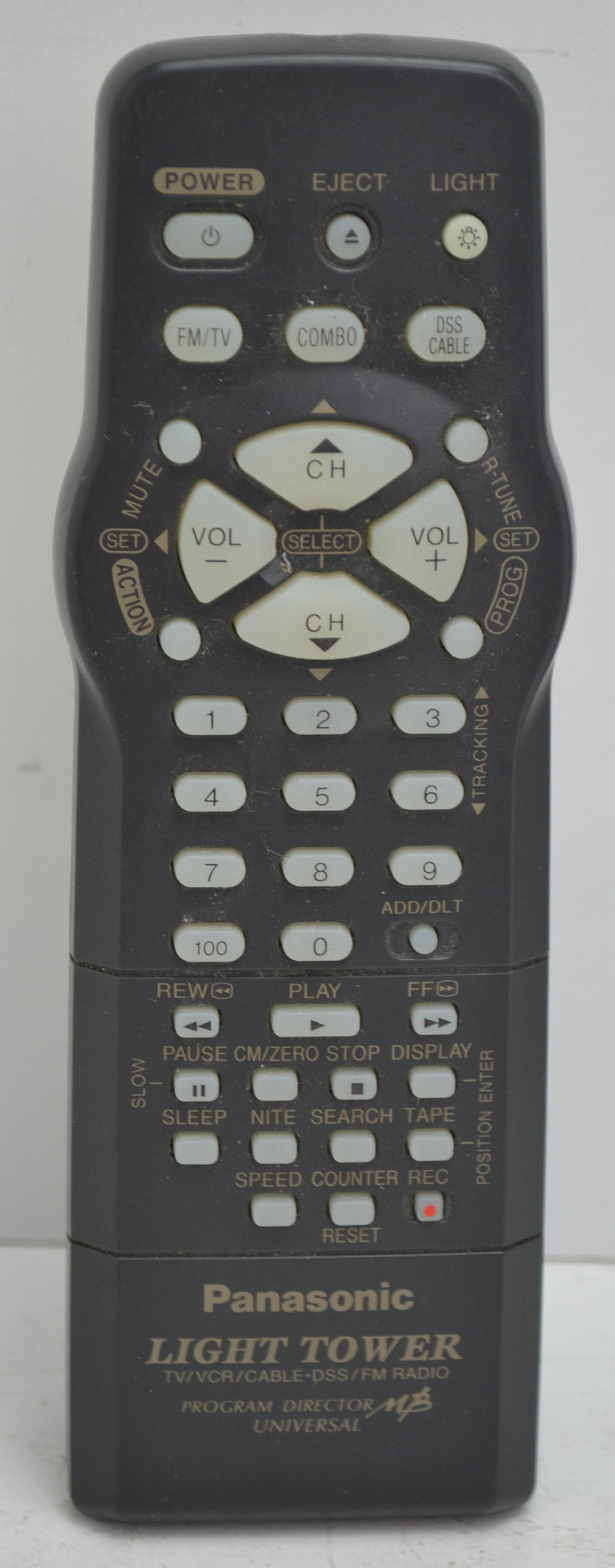 Panasonic LSSQ0341 Light Tower Universal Remote Control