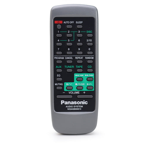 Panasonic N2QAGB000010 Remote Control For Panasonic SA-AK12 5 Disc Changer / Cassette Player-Remote-SpenCertified-refurbished-vintage-electonics