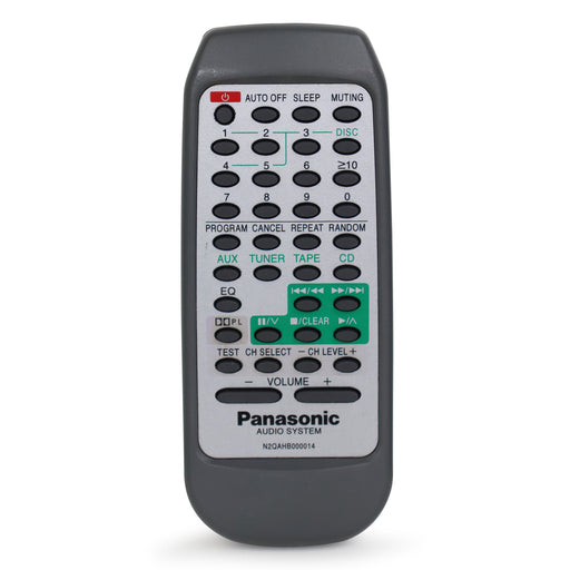 Panasonic N2QAHB000014 Remote Control for Speaker System Models SA-AK62, SA-AK66, SC-AK62 and SC-AK66-Remote-SpenCertified-refurbished-vintage-electonics
