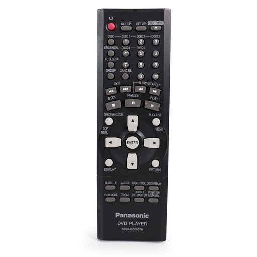 Panasonic N2QAJB000070 Remote Control For Panasonic 5 Disc DVD Player Model DVD-F61A-Remote-SpenCertified-refurbished-vintage-electonics