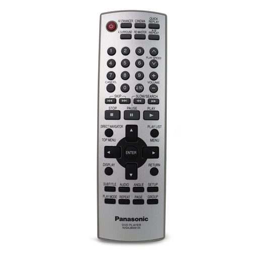 Panasonic N2QAJB000105 DVD Player Remote for Model DVD-LS50 and More-Remote-SpenCertified-refurbished-vintage-electonics