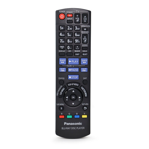 Panasonic N2QAKB000076 Remote Control for Blu-Ray Player DMP-BD65 and DMP-BD85-Remote-SpenCertified-refurbished-vintage-electonics
