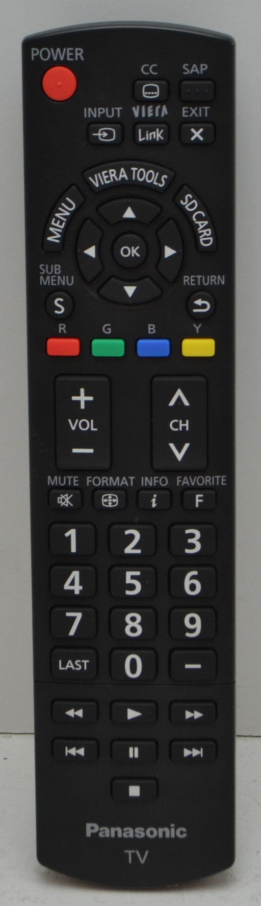 Panasonic N2QAYB00485 Remote Control-Remote-SpenCertified-refurbished-vintage-electonics