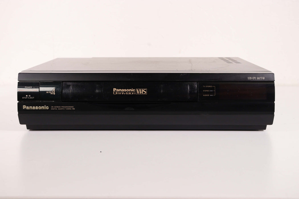 Panasonic PV-4061 VCR VHS Player Hi-Fi (Dim Display)(NO REMOTE)-VCRs-SpenCertified-vintage-refurbished-electronics